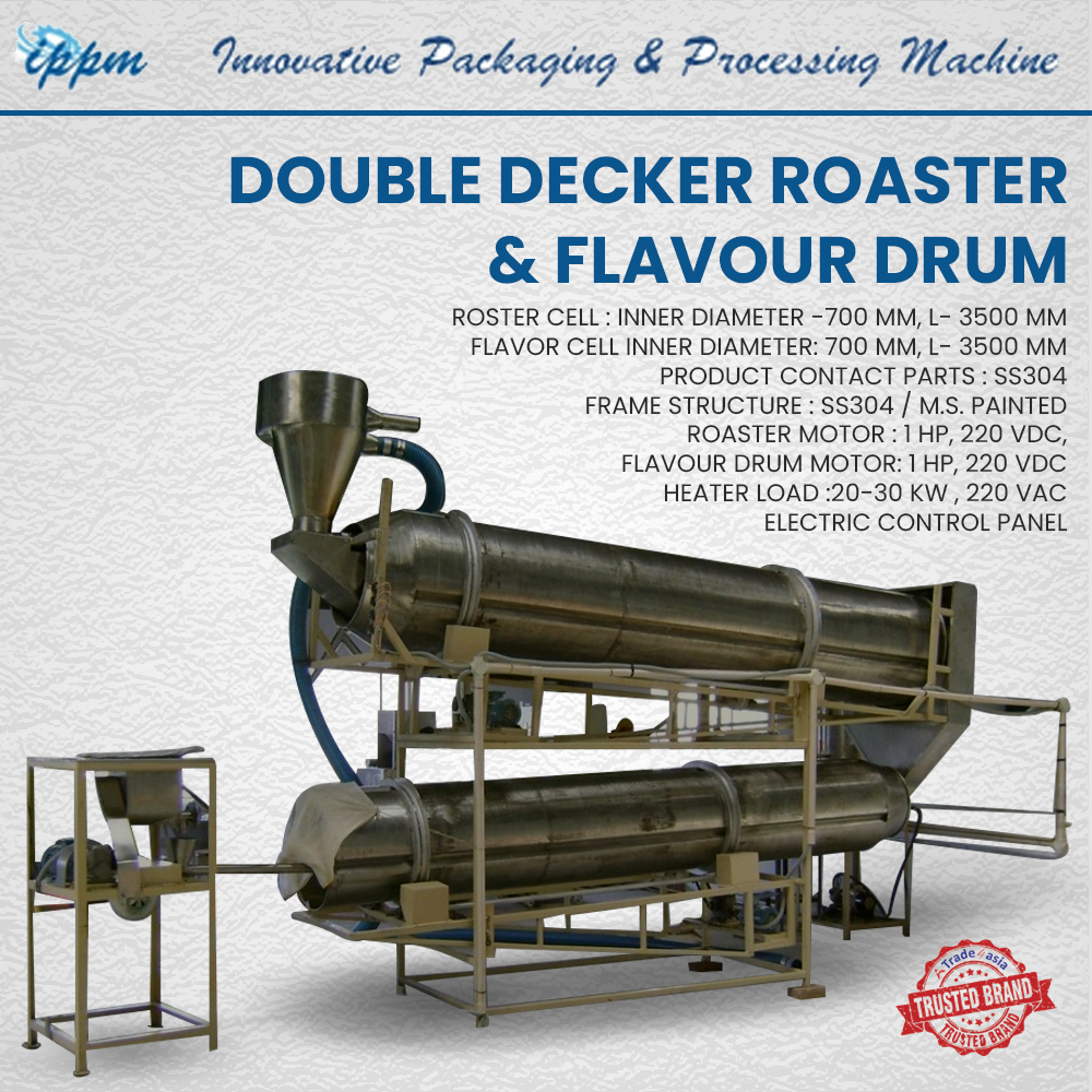 Double Decker Roaster Flavour Drum